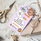 Halloween Spooky Groovy Leuke Ghost Cadeaulabel