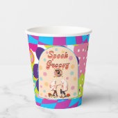 Halloween Spooky Groovy Party Cups Papieren Bekers (Voorkant)