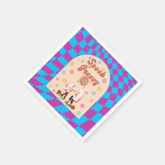 Halloween Spooky Groovy Party servetten (Hoek)