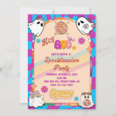 Halloween Spooky Groovy Party Uitnodiging (Voorkant)