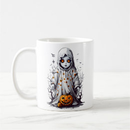 Halloween Spooky Haunted Eerie Doll Koffiemok