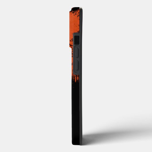 Halloween Spooky Heks met Maan & Vleermuizen Case-Mate iPhone Case (Achterkant / Links)