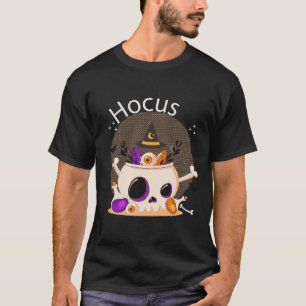 Halloween Spooky Horror Schattigee enge heksengees T-shirt