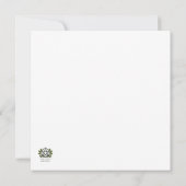 Halloween Spooky Invitation Kaart - Hell Is Empty (Achterkant)