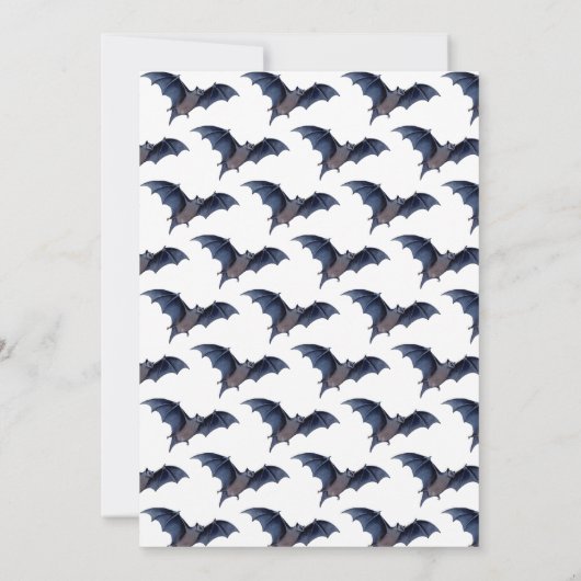 Halloween Spooky Kaart (Achterkant)