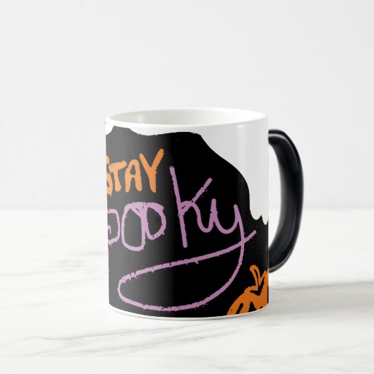 halloween spooky magische mok (Voorkant rechts)