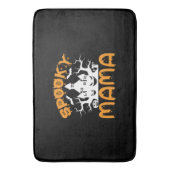 Halloween Spooky Mama Birthday Badmat (Voorkant Verticaal)