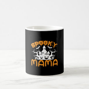 Halloween Spooky Mama Birthday Koffiemok