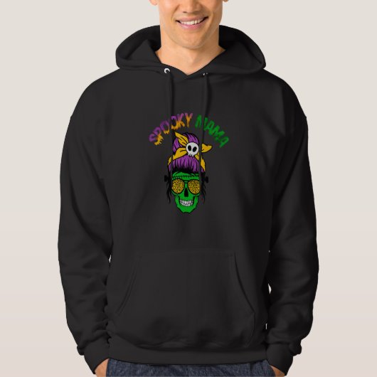 Halloween Spooky Mama Hoodie (Voorkant)