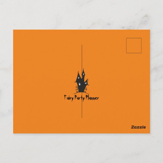 Halloween Spooky Movie Night Uitnodiging Briefkaar (Achterkant)