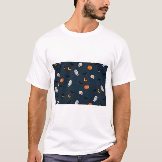 Halloween Spooky Night T-Shirt (Voorkant)