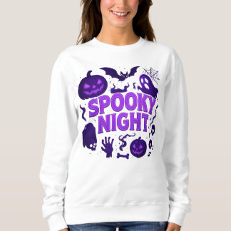 Halloween Spooky Night Unieke Kleding Unisex Trui