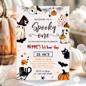 Halloween "Spooky One" 1e verjaardag Kaart