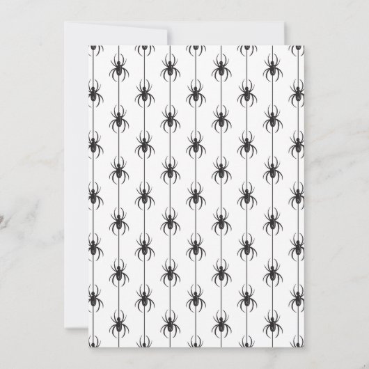 Halloween Spooky One 1st Birthday Blue Pumpkins Kaart (Achterkant)