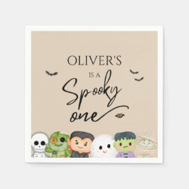 Halloween Spooky One 1st Birthday Servet