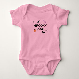 Halloween Spooky One Birthday Baby Bodysuit