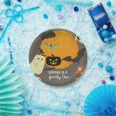 Halloween Spooky One Birthday Papieren Bordje (Feest)