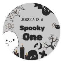 HAlloween Spooky One Eerste Verjaardagsfeest