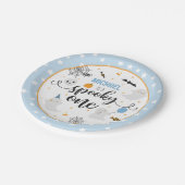 Halloween Spooky One Paper Bord - Blauw (Gekanteld)