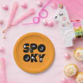 Halloween spooky  papieren bordje (Feest)