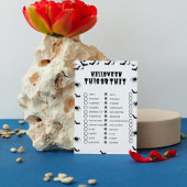 HAlloween Spooky Party Dit of Dat spel Kaart