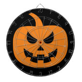 Halloween Spooky Pompoen Eng Dartbord (Voorkant)