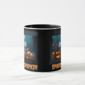 HALLOWEEN SPOOKY POMPOEN MOK (Midden)