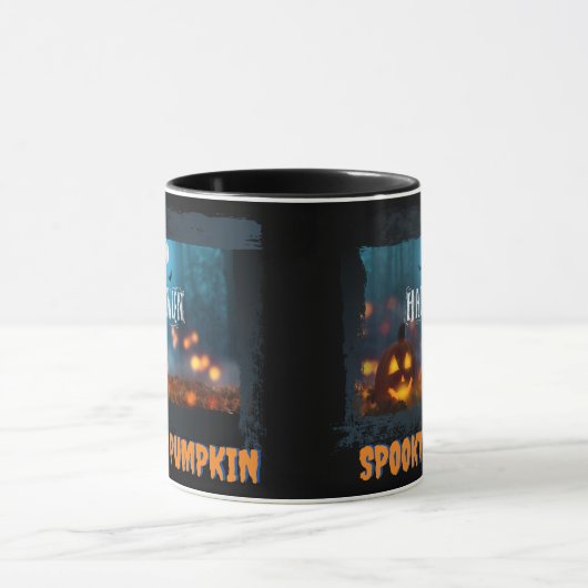 HALLOWEEN SPOOKY POMPOEN MOK (Midden)