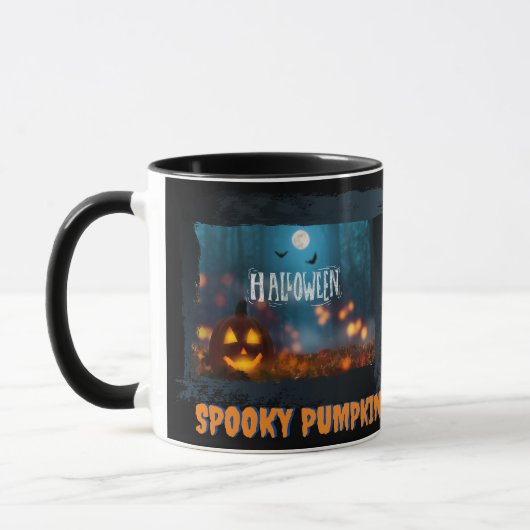 HALLOWEEN SPOOKY POMPOEN MOK (Links)