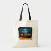 HALLOWEEN SPOOKY POMPOEN TOTE BAG (Voorkant)