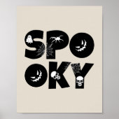 Halloween spooky  poster (Voorkant)