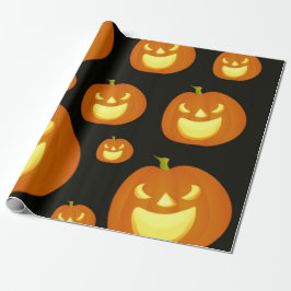 Halloween Spooky Pumpkin Cadeaupapier