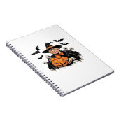 Halloween Spooky Pumpkin Notitieboek (Rechterzijde)