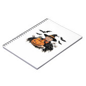 Halloween Spooky Pumpkin Notitieboek (Linkerzijde)