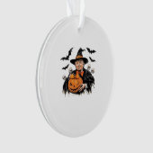Halloween Spooky Pumpkin Ornament (voorkant)