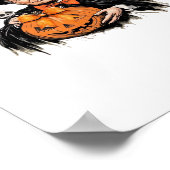 Halloween Spooky Pumpkin Poster (Hoek)