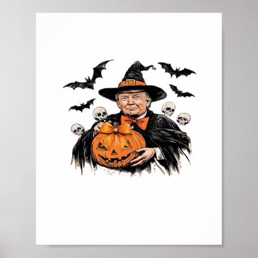 Halloween Spooky Pumpkin Poster (Voorkant)