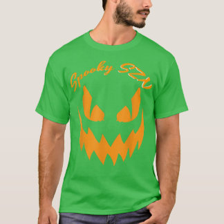 Halloween Spooky Pumpkin Spooky Season Jack O Lant T-shirt