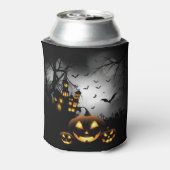 Halloween - Spooky Pumpkins Grey Moon - All Opt Blikjeskoeler (Blikje Achterkant)