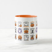 Halloween Spooky Puns" Leuke en humoristische Mok (Midden)