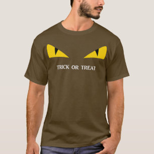 HALLOWEEN Spooky Scary Eyes TRICK OR TREAT haunted T-shirt
