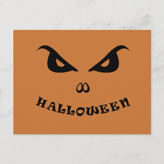 Halloween spooky scary feestdagenkaart (Voorkant)