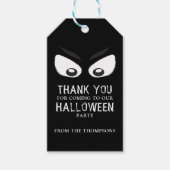 Halloween Spooky Scary Ghost Eyes Bedankt Cadeaulabel (Voorkant)