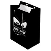 Halloween Spooky Scary Ghost Eyes Whimsical Medium Cadeauzakje (Voorkant Gekanteld)