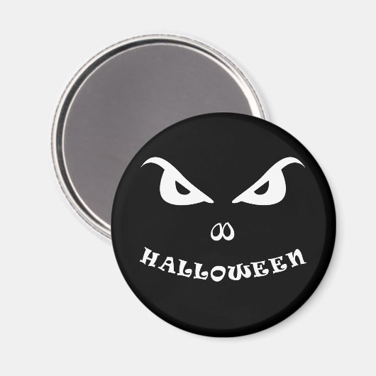 Halloween spooky scary magneet (Voorkant / Achterkant)