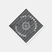 Halloween Spooky Scary Schattige Spinnenweb Servet (Hoek)