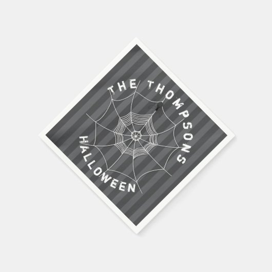 Halloween Spooky Scary Schattige Spinnenweb Servet (Hoek)