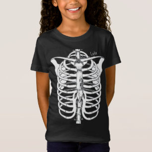 Halloween Spooky Scary Skeleton Costume T-shirt