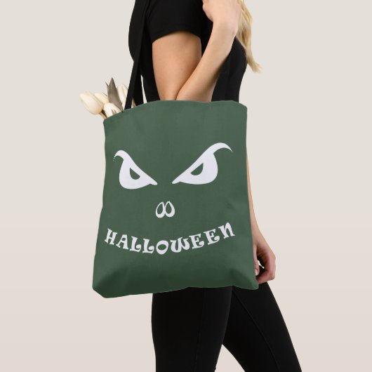 Halloween spooky scary tote bag (Dichtbij)