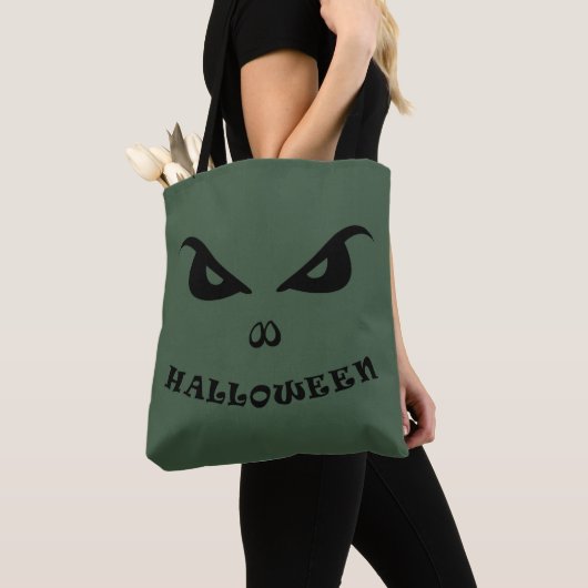 Halloween spooky scary tote bag (Dichtbij)